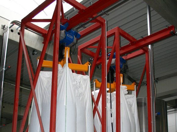 Armazenagem - swift: Estações de descarga de big-bags
