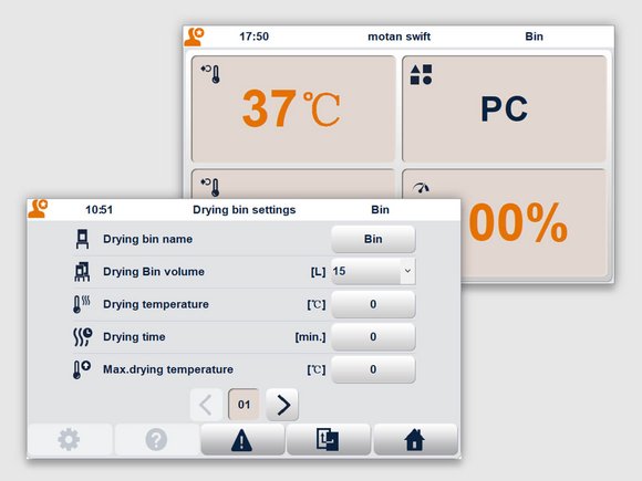 sDRYBIN A 15-2400: Écran tactile couleur intelligent