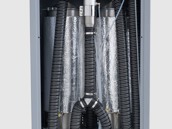 sDRY 40/80 mit sDRYBIN S 15-250: Intelligente Regeneration