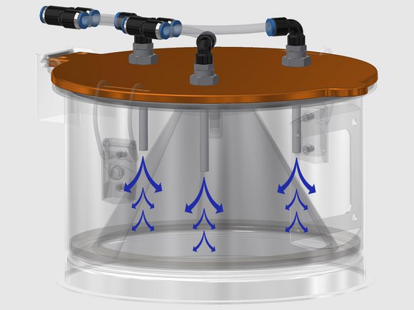 METRO G: Module à vide avec Blow Back