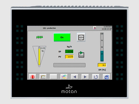 SPECTROFLOW: GRAVIMASTER control